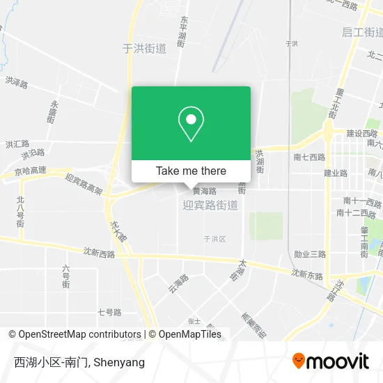 西湖小区-南门 map