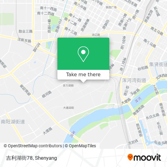 吉利湖街78 map
