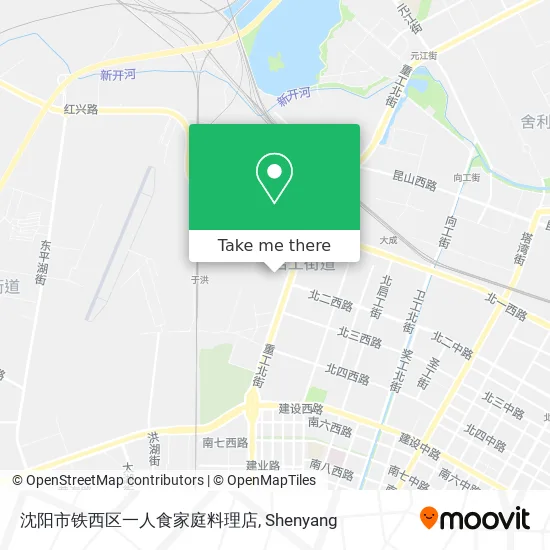 沈阳市铁西区一人食家庭料理店 map