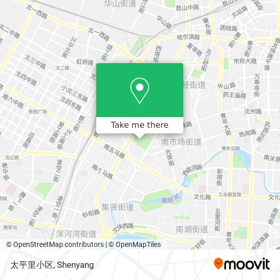 太平里小区 map