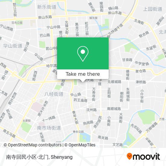南寺回民小区-北门 map