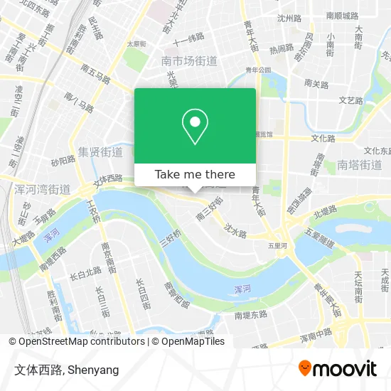 文体西路 map