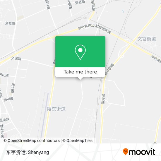 东宇货运 map