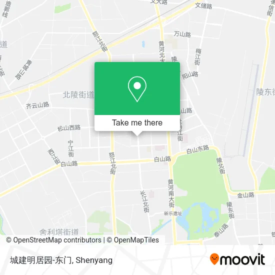 城建明居园-东门 map