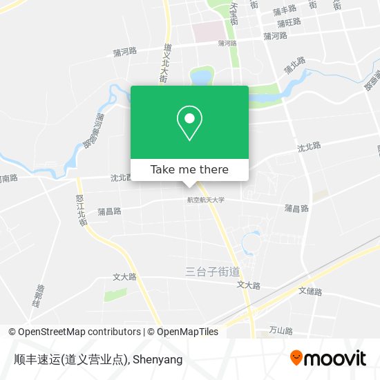 顺丰速运(道义营业点) map