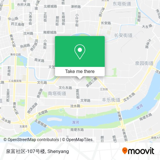 泉富社区-107号楼 map