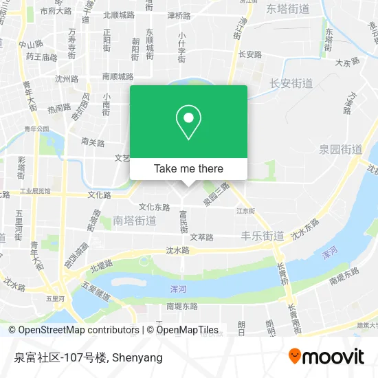 泉富社区-107号楼 map