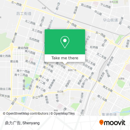 鼎力广告 map