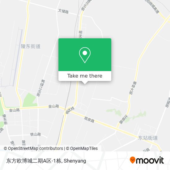 东方欧博城二期A区-1栋 map