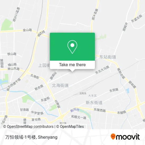 万恒领域-1号楼 map