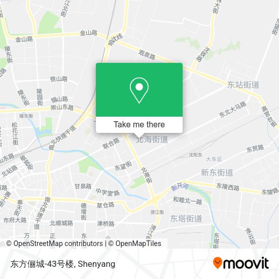 东方俪城-43号楼 map