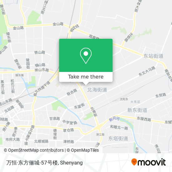 万恒·东方俪城-57号楼 map