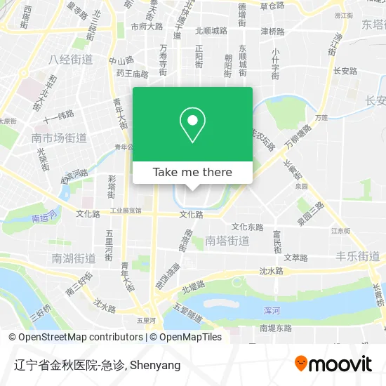 辽宁省金秋医院-急诊 map