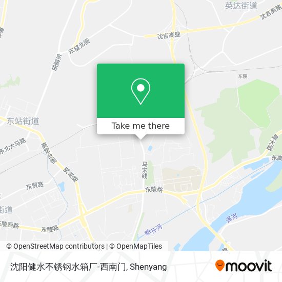 沈阳健水不锈钢水箱厂-西南门 map