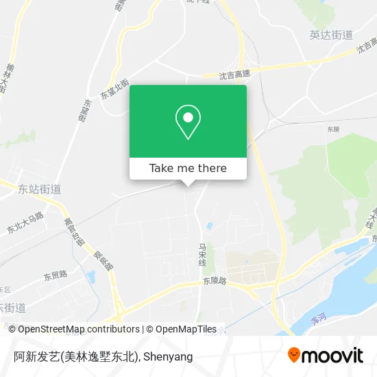阿新发艺(美林逸墅东北) map