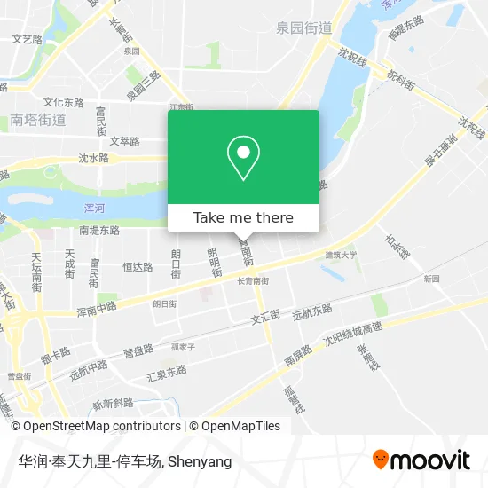 华润·奉天九里-停车场 map