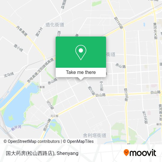 国大药房(松山西路店) map