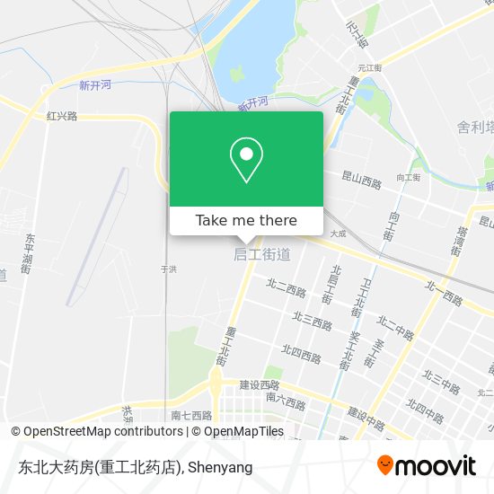 东北大药房(重工北药店) map
