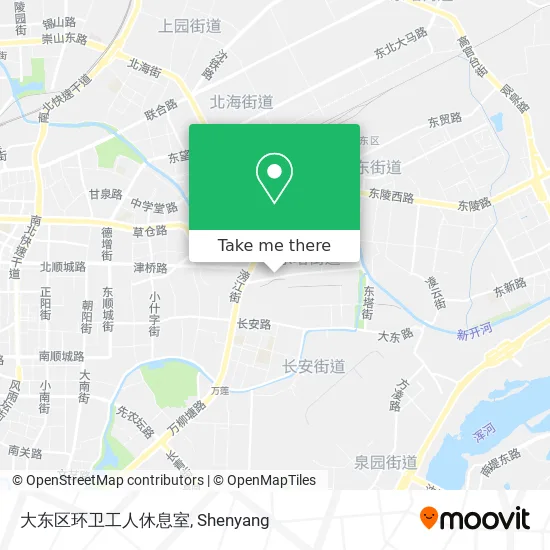 大东区环卫工人休息室 map
