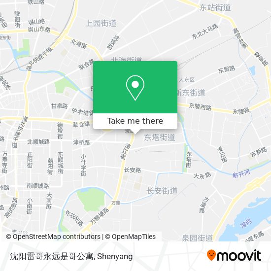 沈阳雷哥永远是哥公寓 map