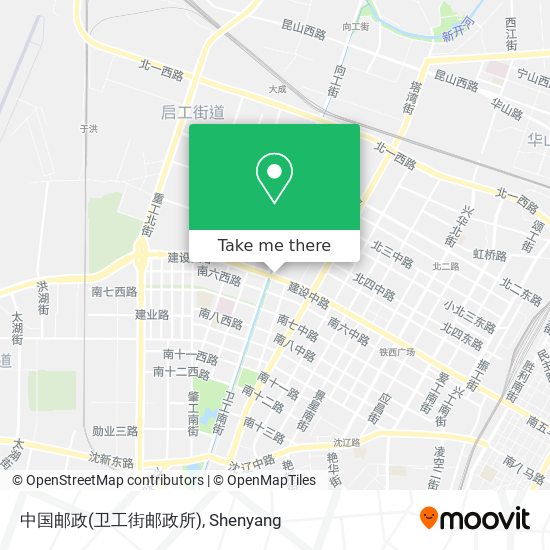 中国邮政(卫工街邮政所) map