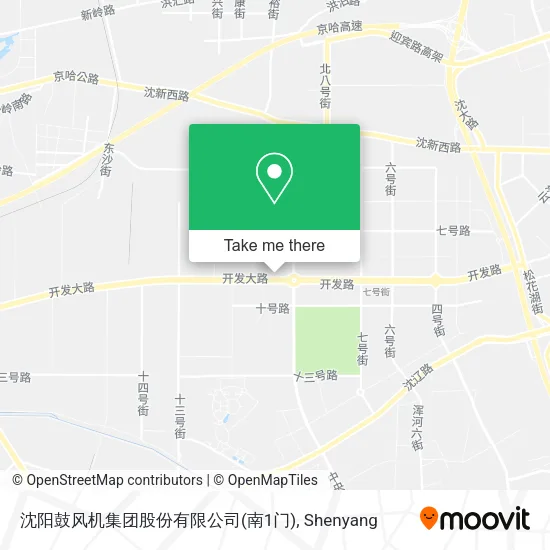 沈阳鼓风机集团股份有限公司(南1门) map