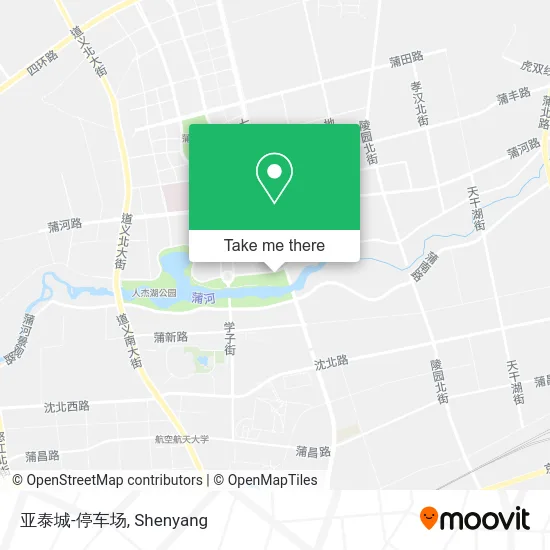 亚泰城-停车场 map