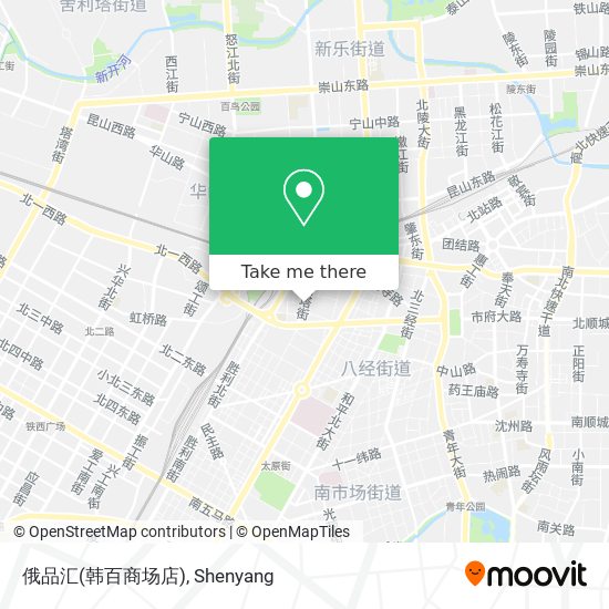 俄品汇(韩百商场店) map