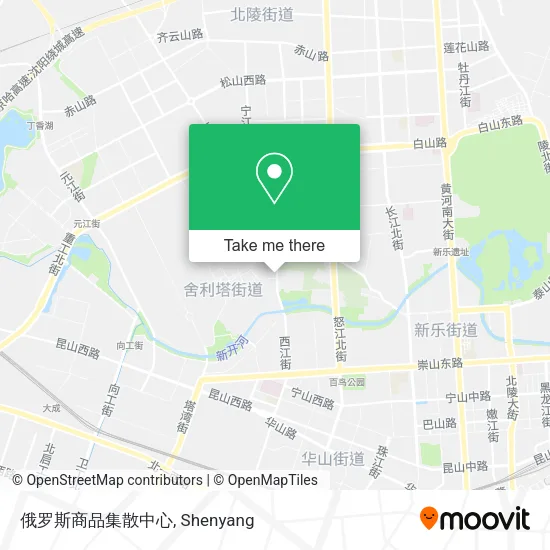 俄罗斯商品集散中心 map