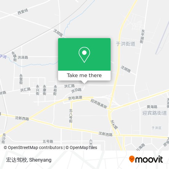 宏达驾校 map