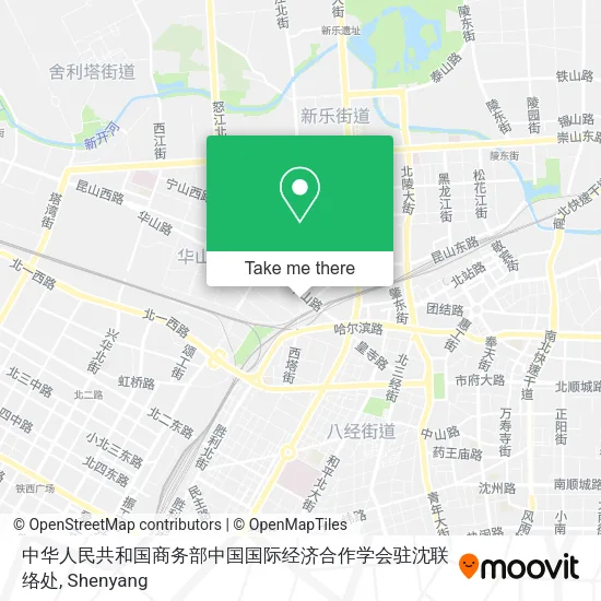 中华人民共和国商务部中国国际经济合作学会驻沈联络处 map