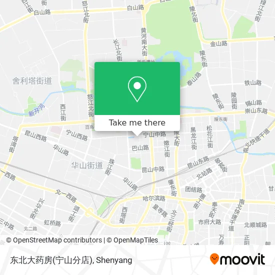 东北大药房(宁山分店) map