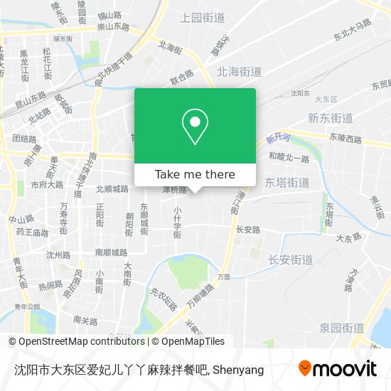 沈阳市大东区爱妃儿丫丫麻辣拌餐吧 map