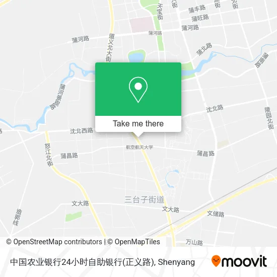 中国农业银行24小时自助银行(正义路) map