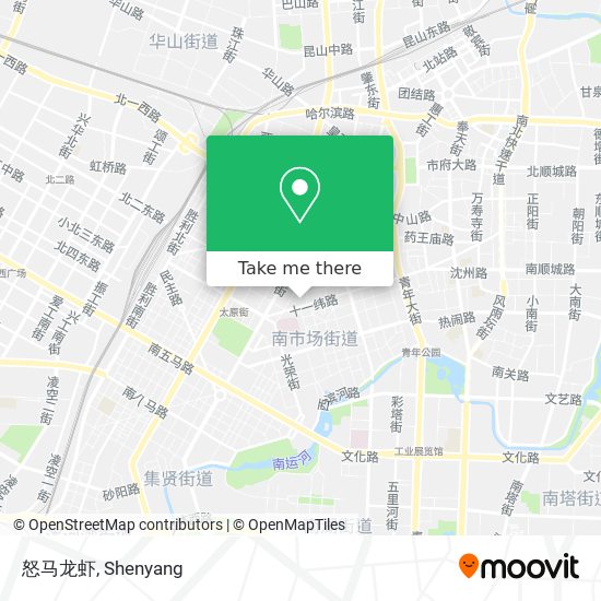 怒马龙虾 map