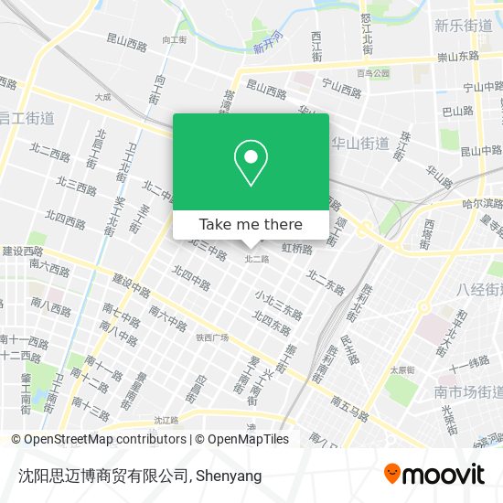 沈阳思迈博商贸有限公司 map