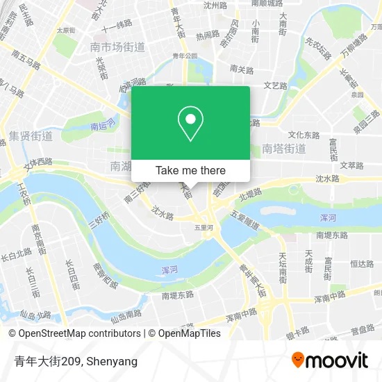 青年大街209 map