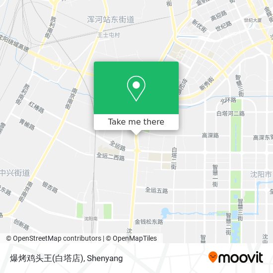 爆烤鸡头王(白塔店) map