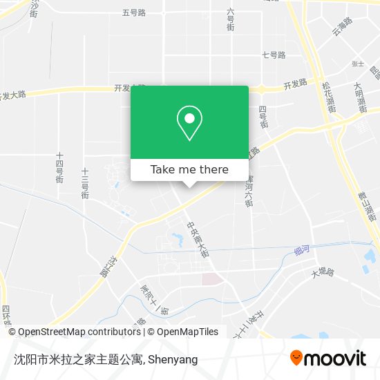 沈阳市米拉之家主题公寓 map