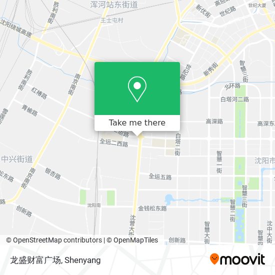 龙盛财富广场 map