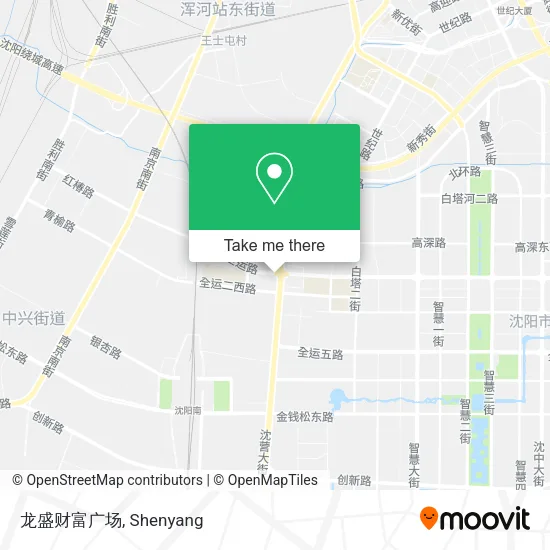 龙盛财富广场 map