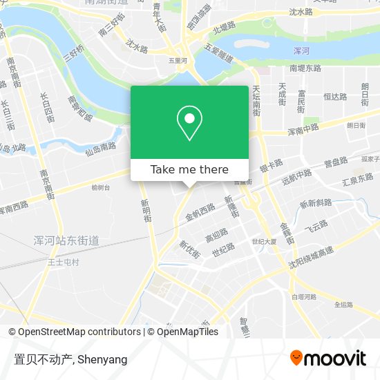 置贝不动产 map
