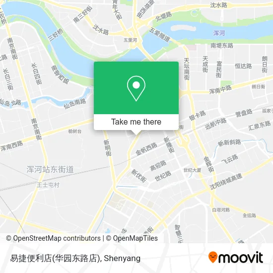 易捷便利店(华园东路店) map