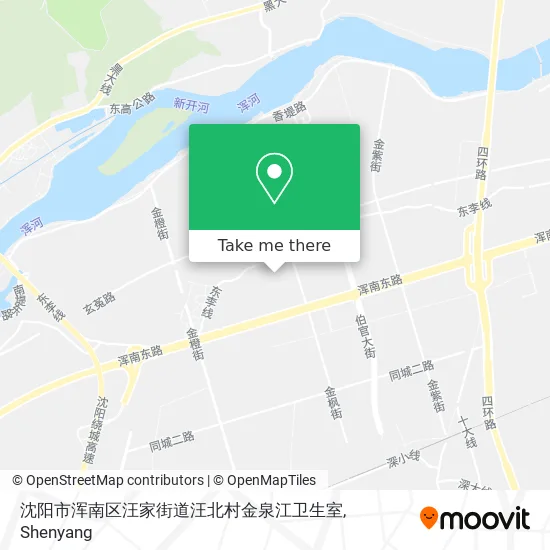 沈阳市浑南区汪家街道汪北村金泉江卫生室 map