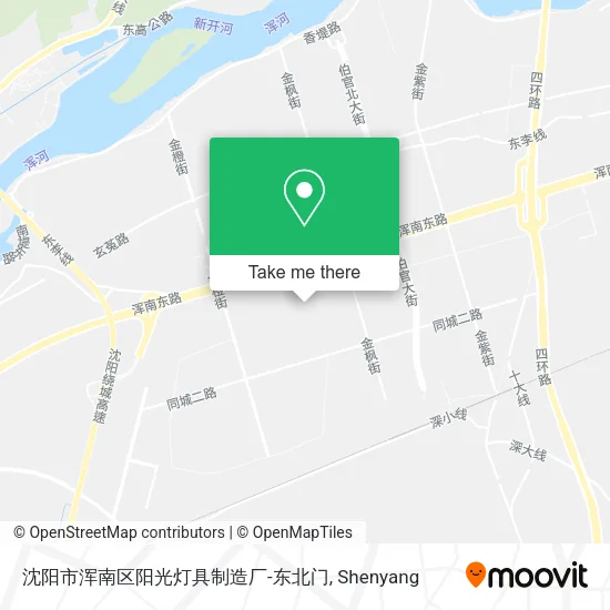 沈阳市浑南区阳光灯具制造厂-东北门 map
