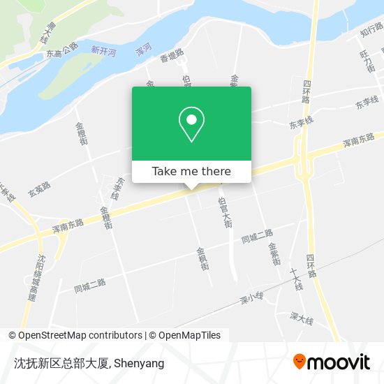 沈抚新区总部大厦 map