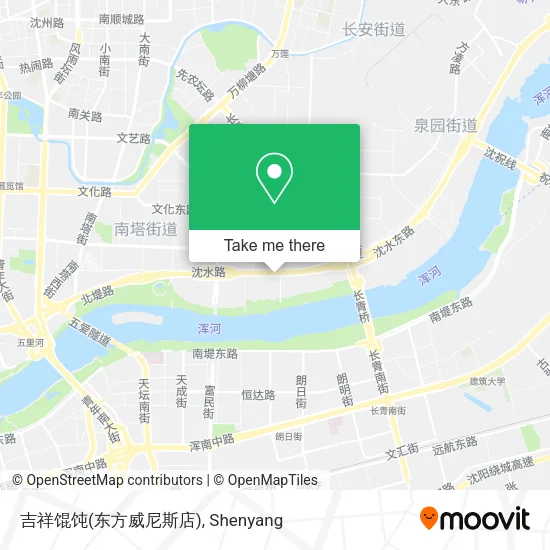 吉祥馄饨(东方威尼斯店) map
