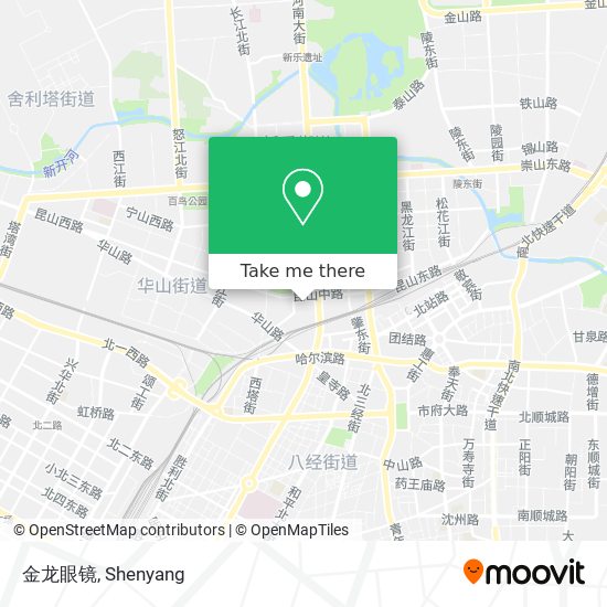 金龙眼镜 map