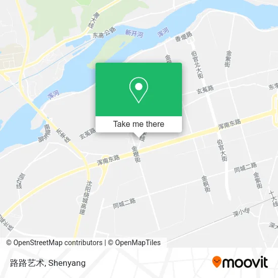 路路艺术 map