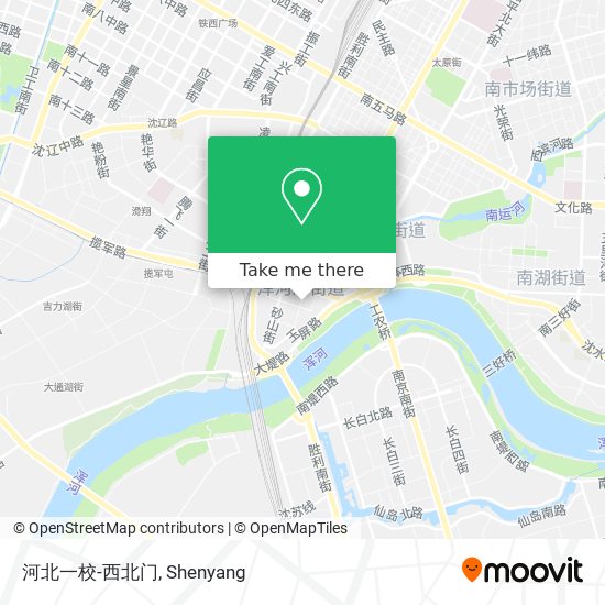 河北一校-西北门 map